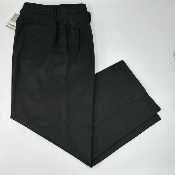 Everlane Women's NWT‎ Black The Way-High Drape Minimalist Pant 16/W37/L31.5 - Picture 3 of 13
